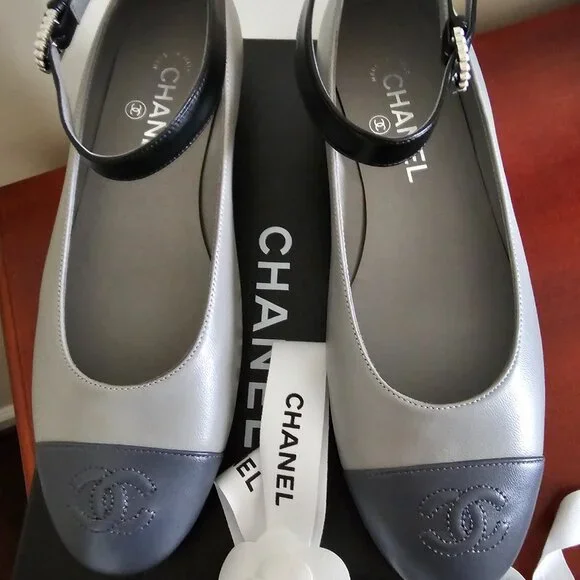 Chanel ballerina flats 23B size 39 /9 NEW - Picture 1 of 10